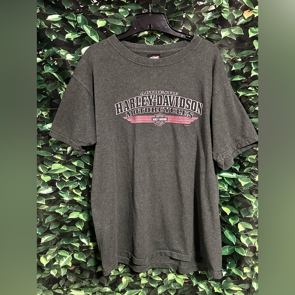 Vintage Harley Davidson T Shirt Orlando Dark Gray Men’s Large